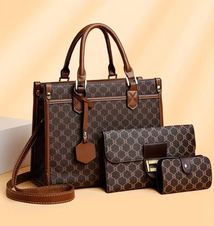 Women's Leather Bag Set